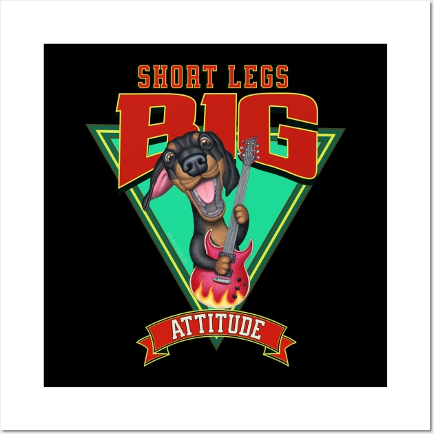 Short Legs Big Attitude Wall Art by Danny Gordon Art